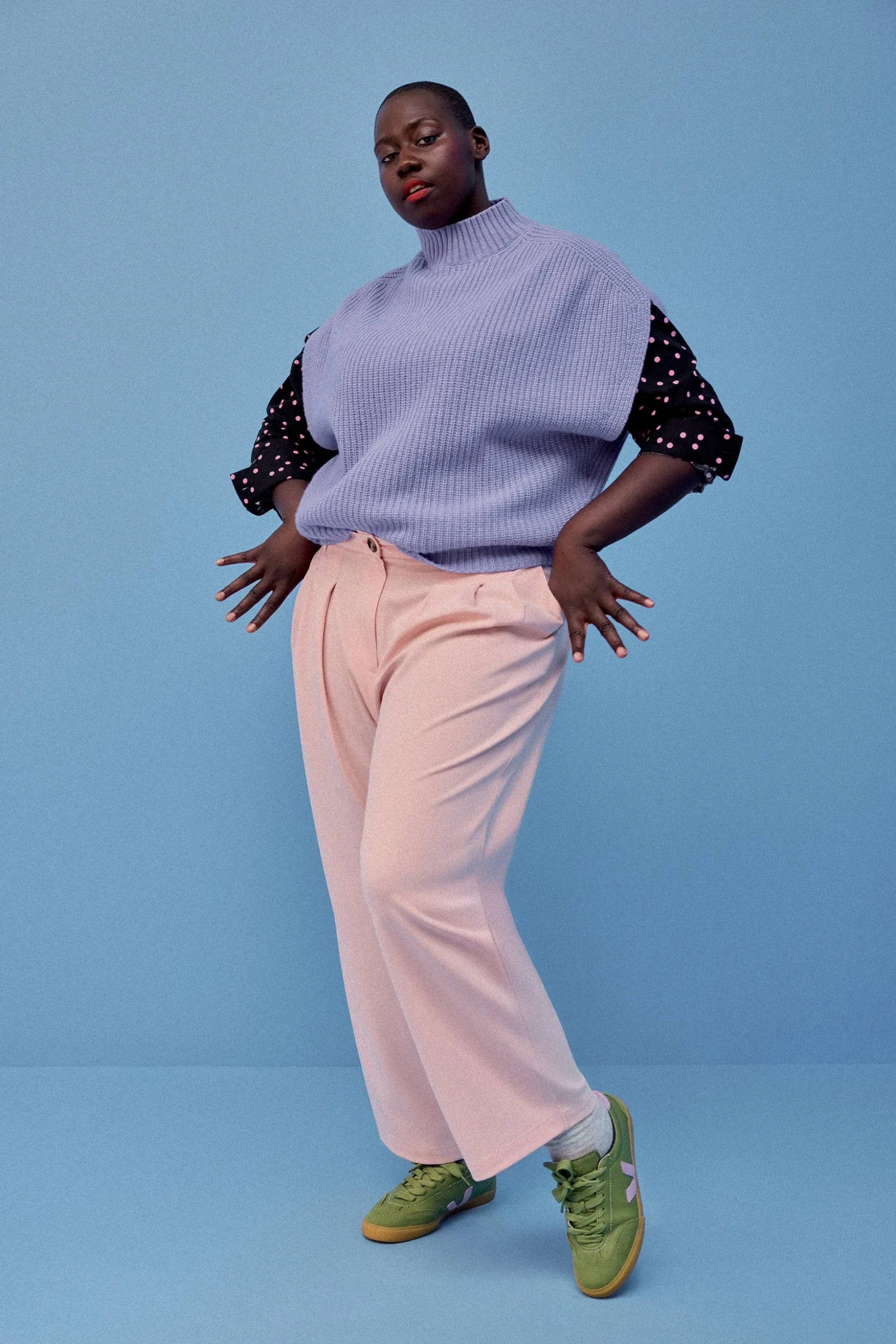 PANTALON NEW NOE ROSE PALE