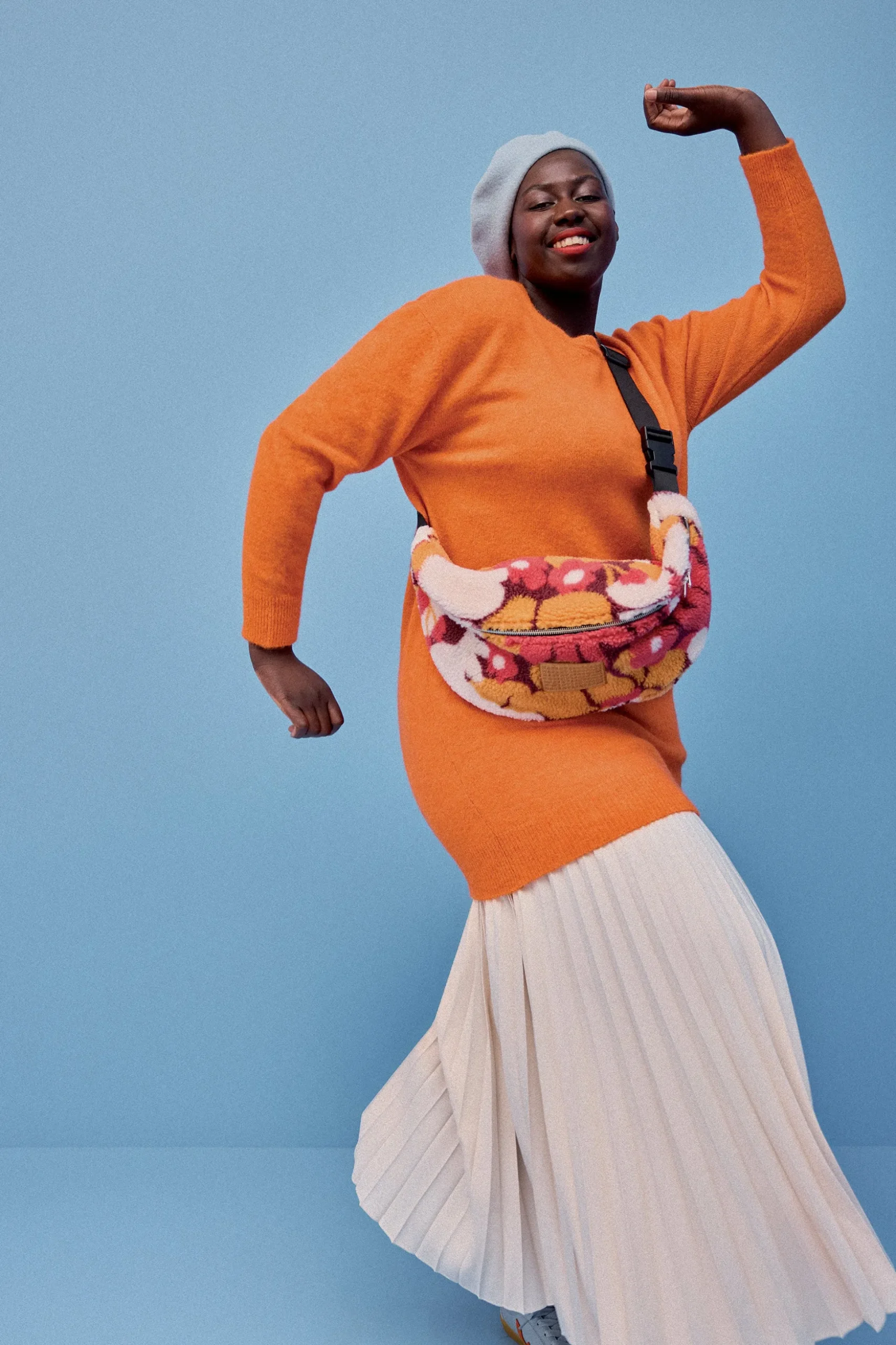 SAC BANANA MOUMOUTE FLEURS 70